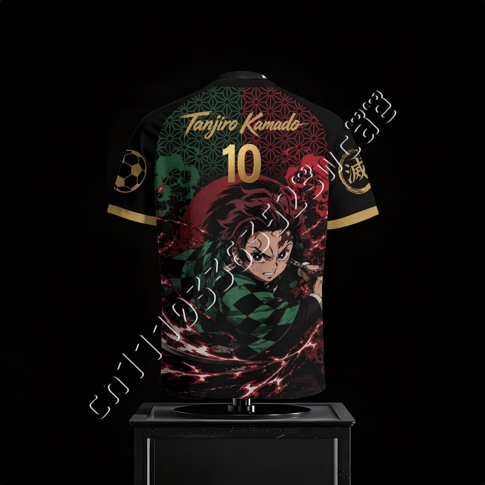 Summer Clothing Affordable - New Anime Demon Slayer Graphic Jersey