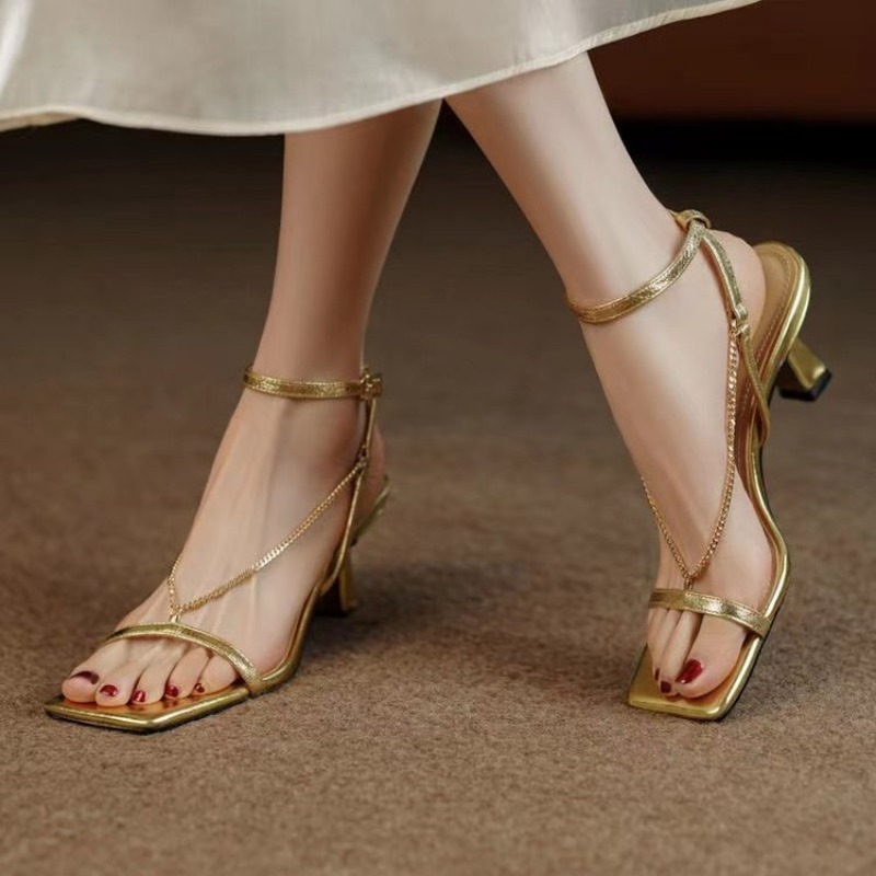 Summer Holiday Clothing Women - New Summer Fashion Square Toe Women's
