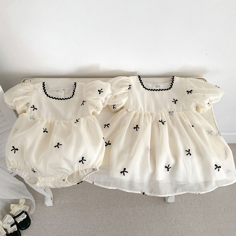Summer Clothing Baby Girl - Kids Sisters Clothing Summer Baby Girl
