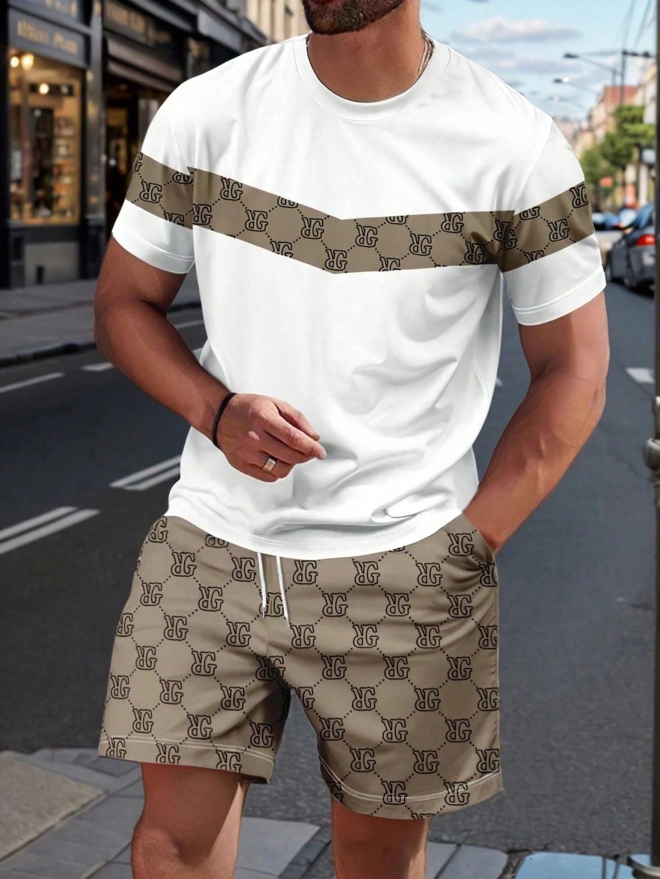 Summer Knit Clothing - 2026 Summer Men's Suit with 3D