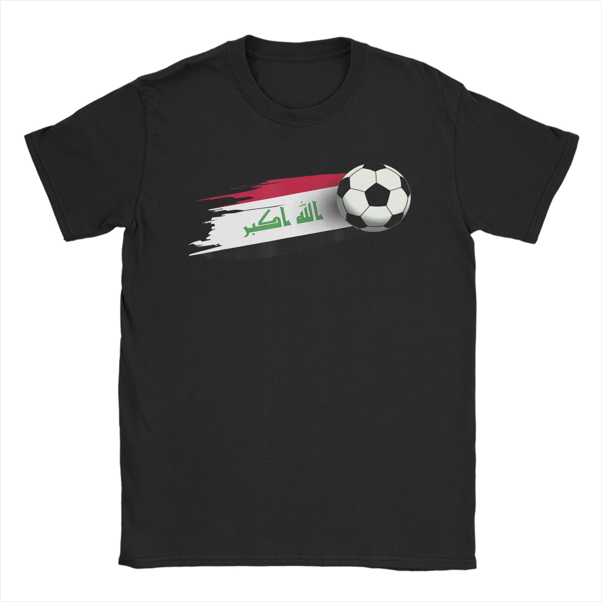 Summer Clothing Ideas - Men T-Shirts Iraq Flag Iraqi Soccer