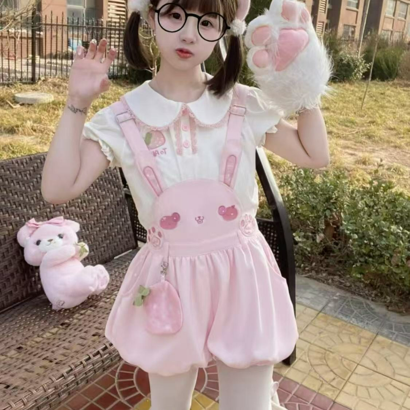 Summer Japanese Clothing - Japanese Kawaii Cute Lolita Style Shorts