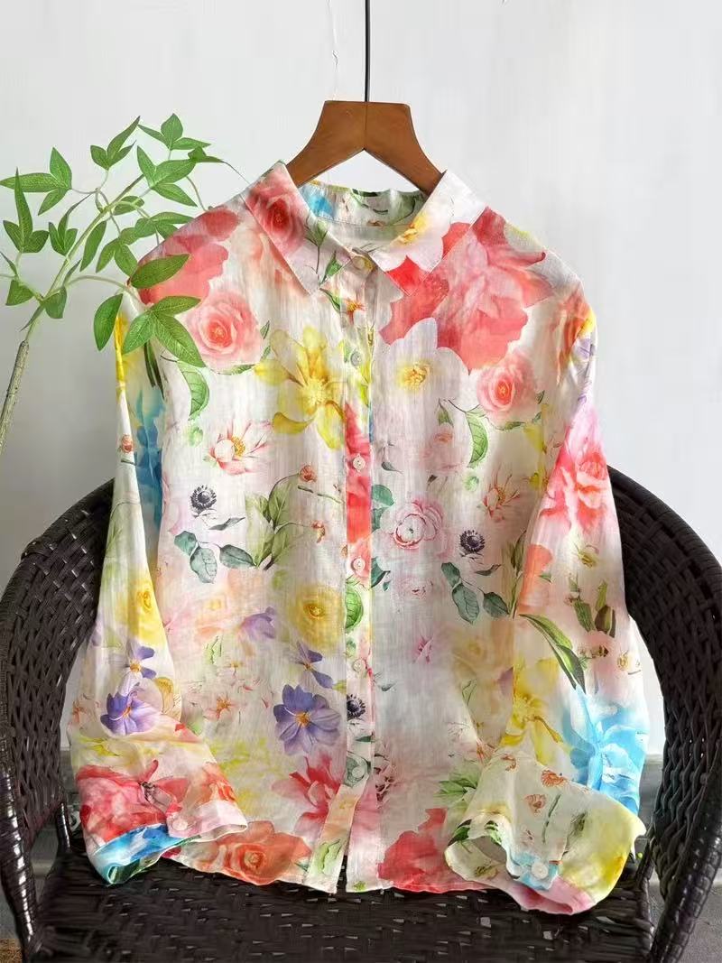Summer Clothing For Japan - 2026 Vintage clothing 100% ramie linen