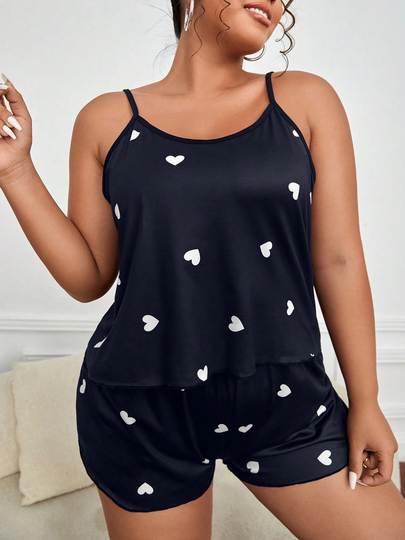 Summer Clothing Model - 2 Pieces Pajamas Set for Women