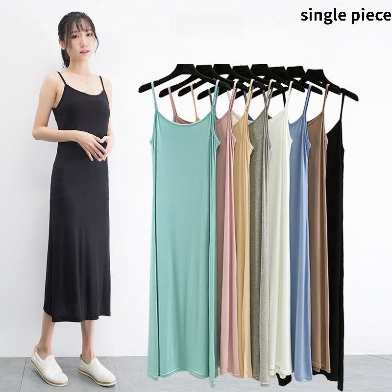 Summer Holiday Clothing Women - Modal Camisole Vest Dress for Women