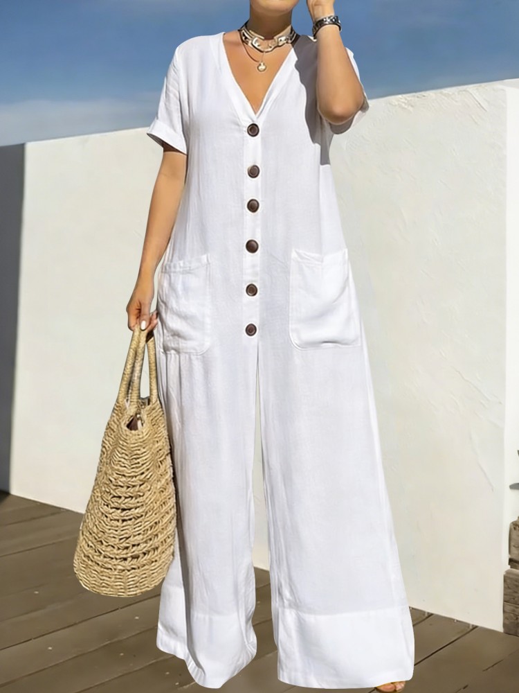 Summer Clothing Model - Plus Size Women Clothes Jumpsuit Summer