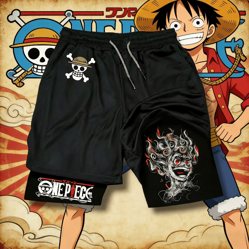 Summer Clothing Layering - ONE PIECE Classic Anime Luffy Peripheral