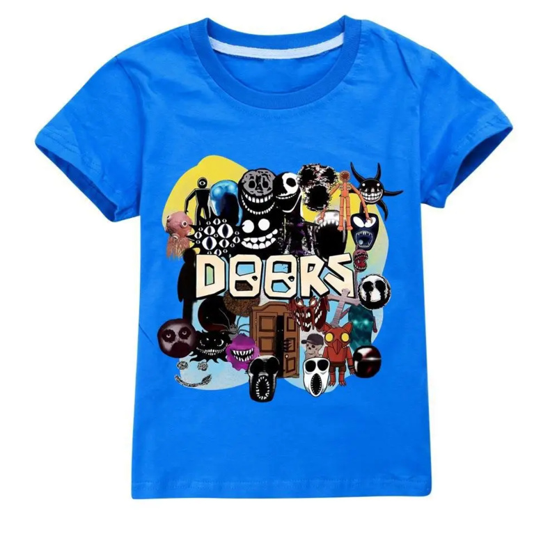 Summer Clothing Cartoon - AIAI 2025Game Doors Kids T-shirts Cartoon