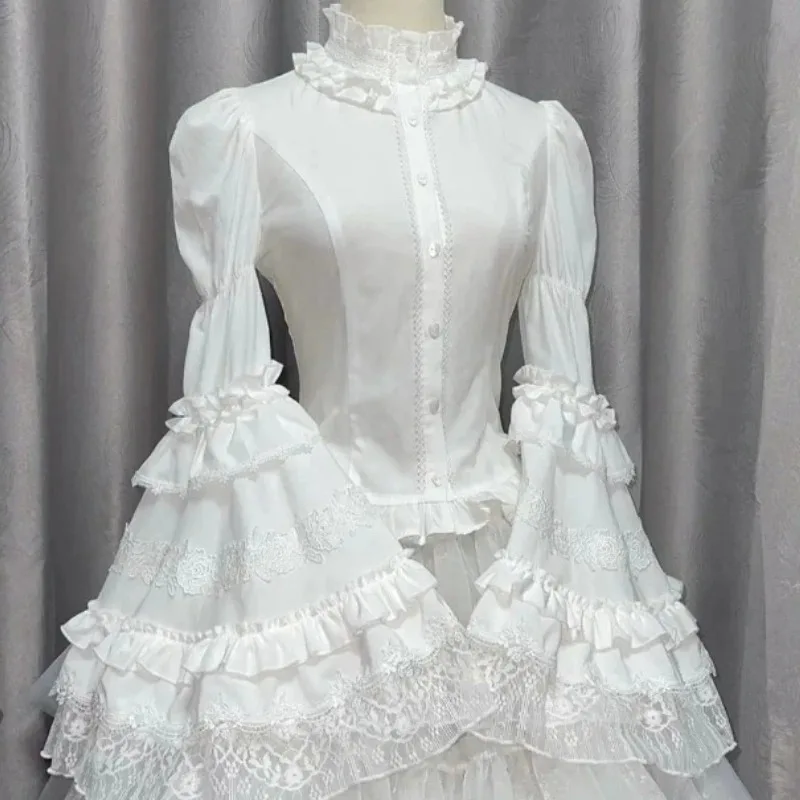 Summer De Clothing - Lolita Style Sweet Blouse Women's Clothing