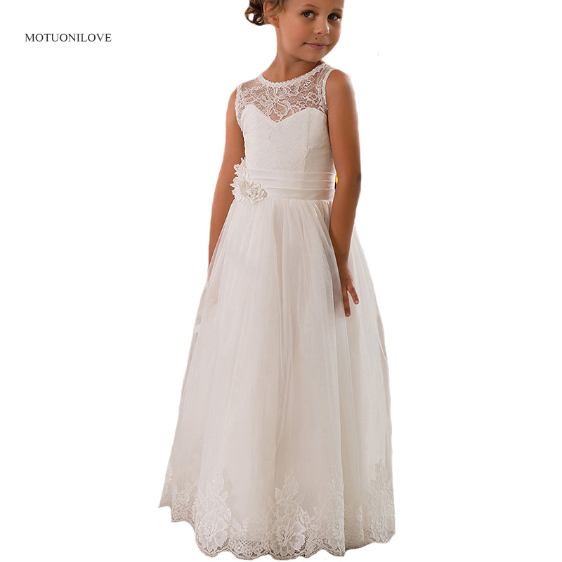 Summer Loving Kids Clothing - Jewel Sleeveless Lace A Line Little