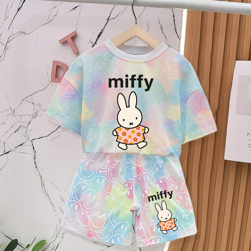 Summer Clothing Baby Girl - Miffys Rabbit Summer Clothing Sets for