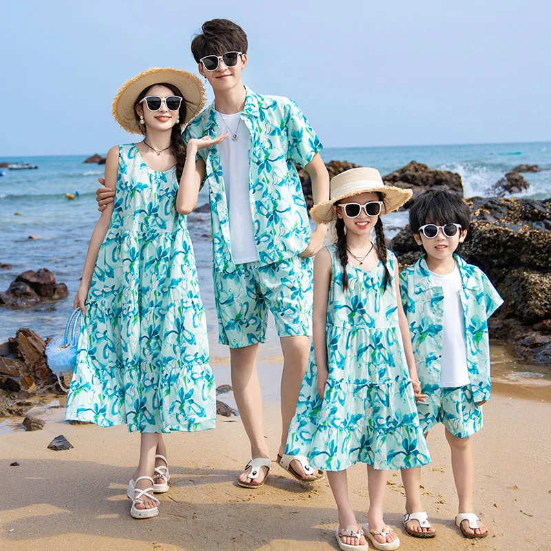 Vacation Parent-child Clothing - đánh giá và giá Summer Clothing Resort