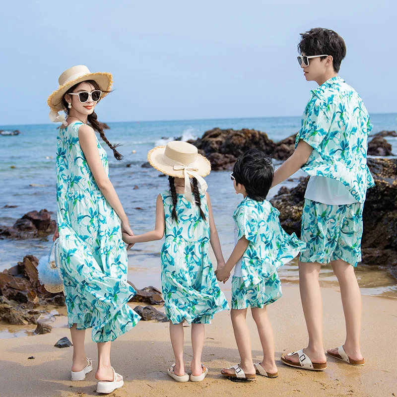 Vacation Parent-child Clothing - đánh giá và giá Summer Clothing Resort