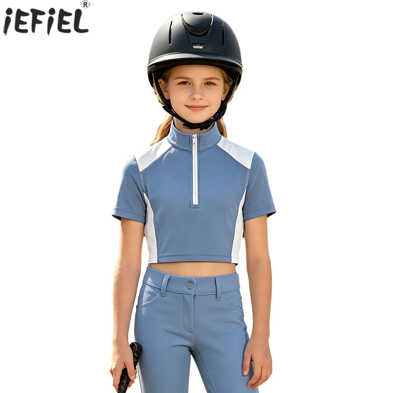 Kids Girls Sports Equestrian S - đánh giá và giá Summer Equestrian Clothing