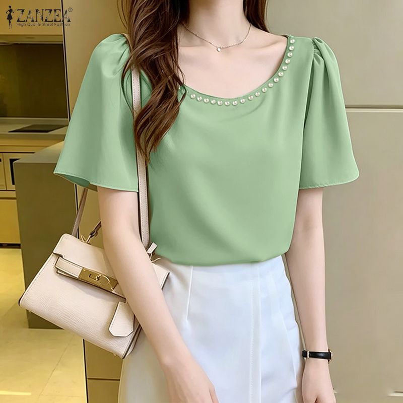 ZANZEA Women's Elegant Blouses - đánh giá và giá Summer De Clothing