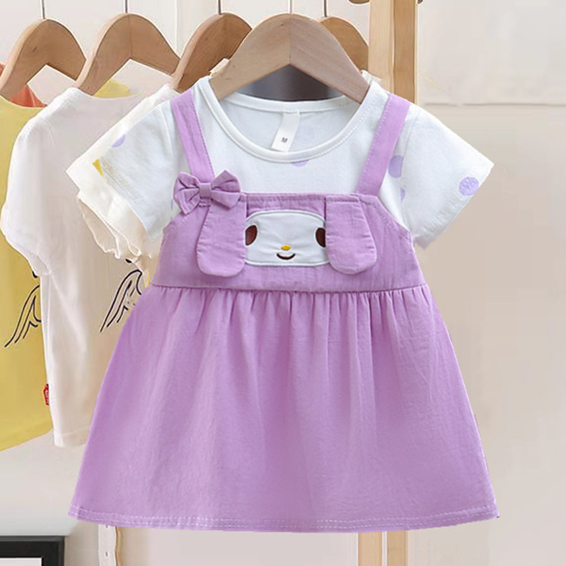 New Baby Girl Dress Cartoon Do - đánh giá và giá Summer Loving Kids Clothing