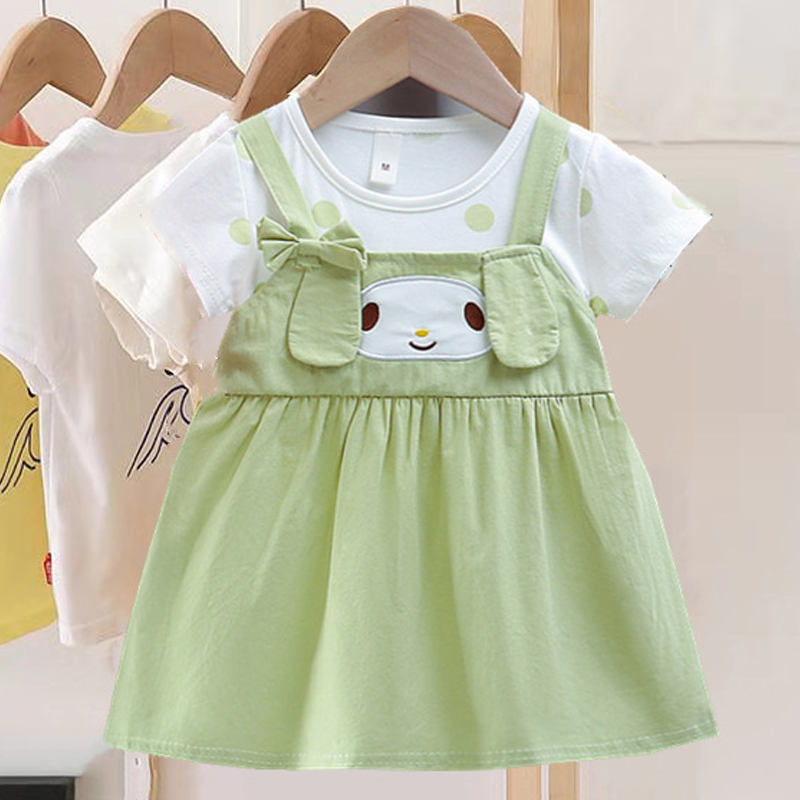 New Baby Girl Dress Cartoon Do - đánh giá và giá Summer Loving Kids Clothing