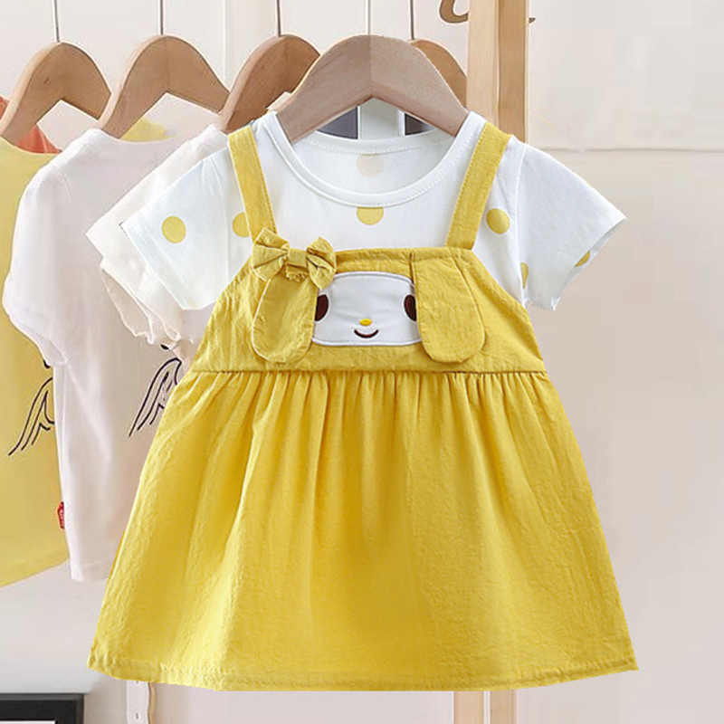 New Baby Girl Dress Cartoon Do - đánh giá và giá Summer Loving Kids Clothing