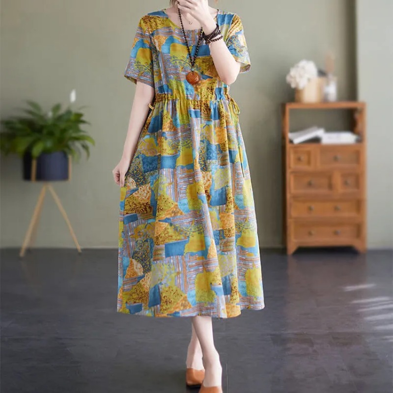 Womens Plus Size Vintage Flora - đánh giá và giá Sundress Midi Floral