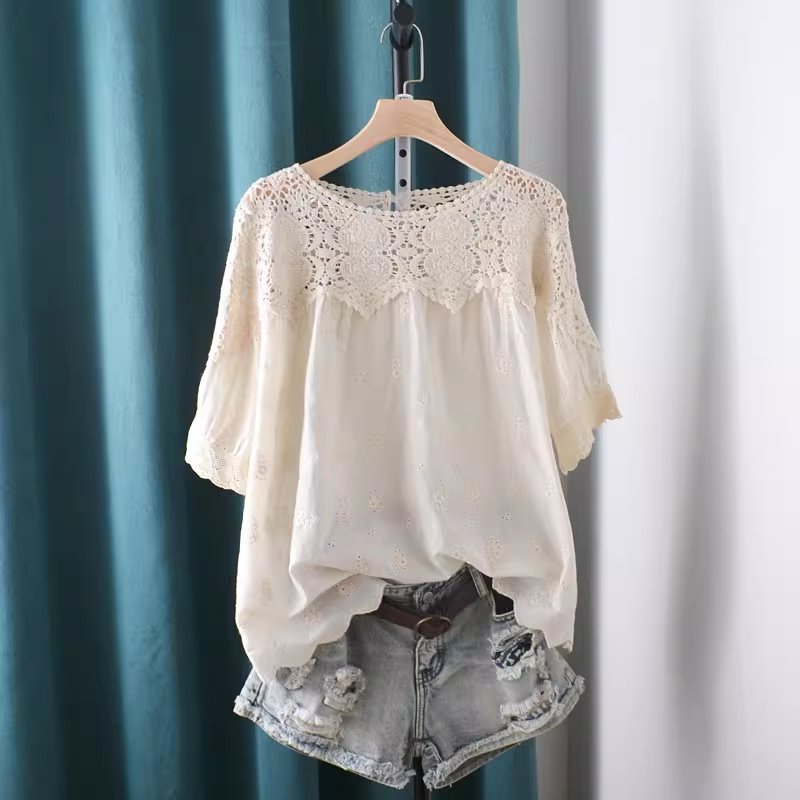 2026 Hollow Out Lace Patchwork - đánh giá và giá Summer Clothing For Japan
