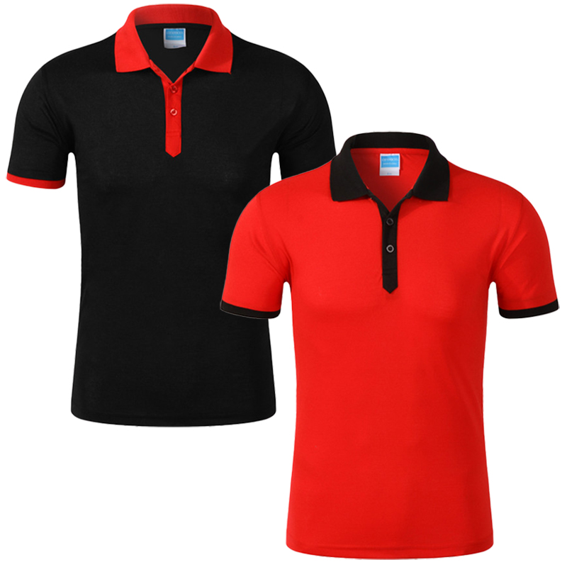 POLO Short Sleeved Men's Women - đánh giá và giá Summer Clothing Logo