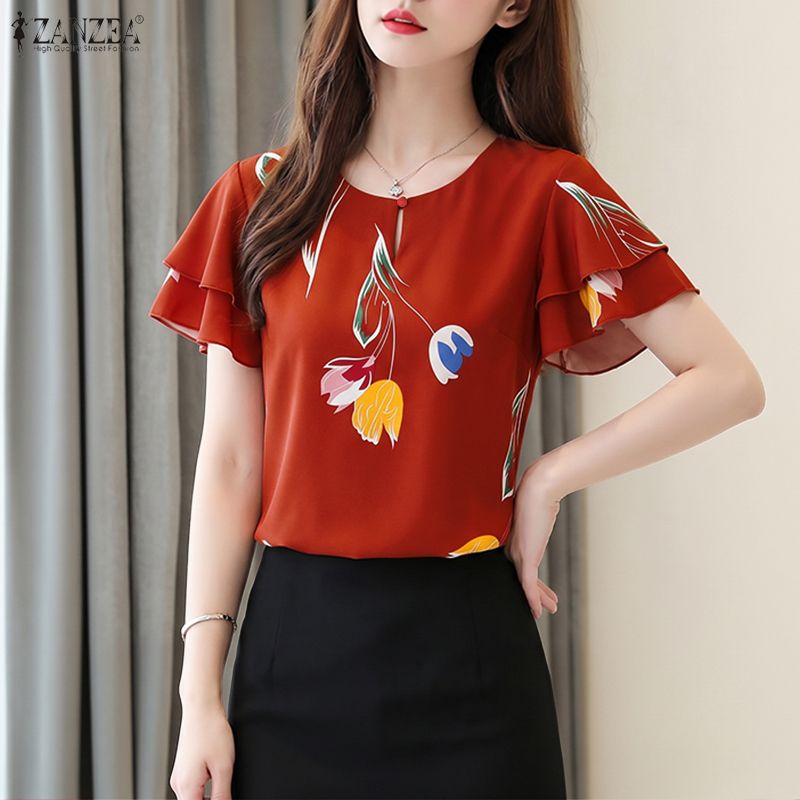 ZANZEA Woman Summer Floral Pri - đánh giá và giá Summer Clothing Layering
