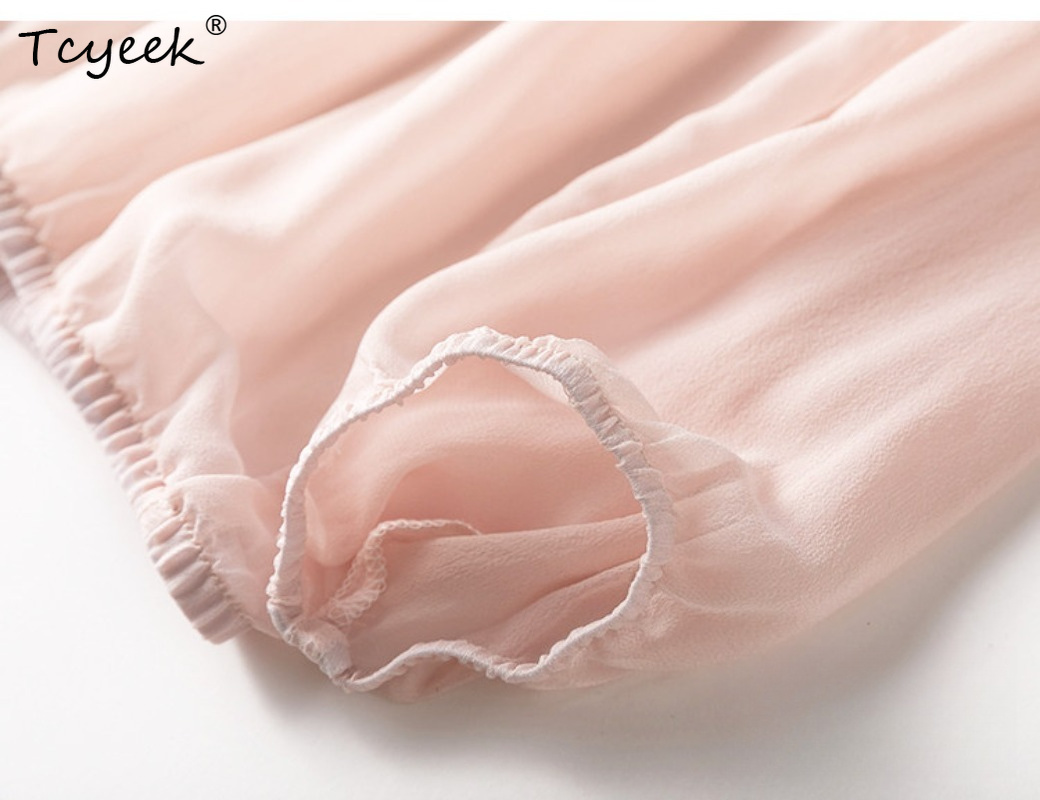 Tcyeek 100% Real Mulberry Silk - đánh giá và giá Summer Clothing Us