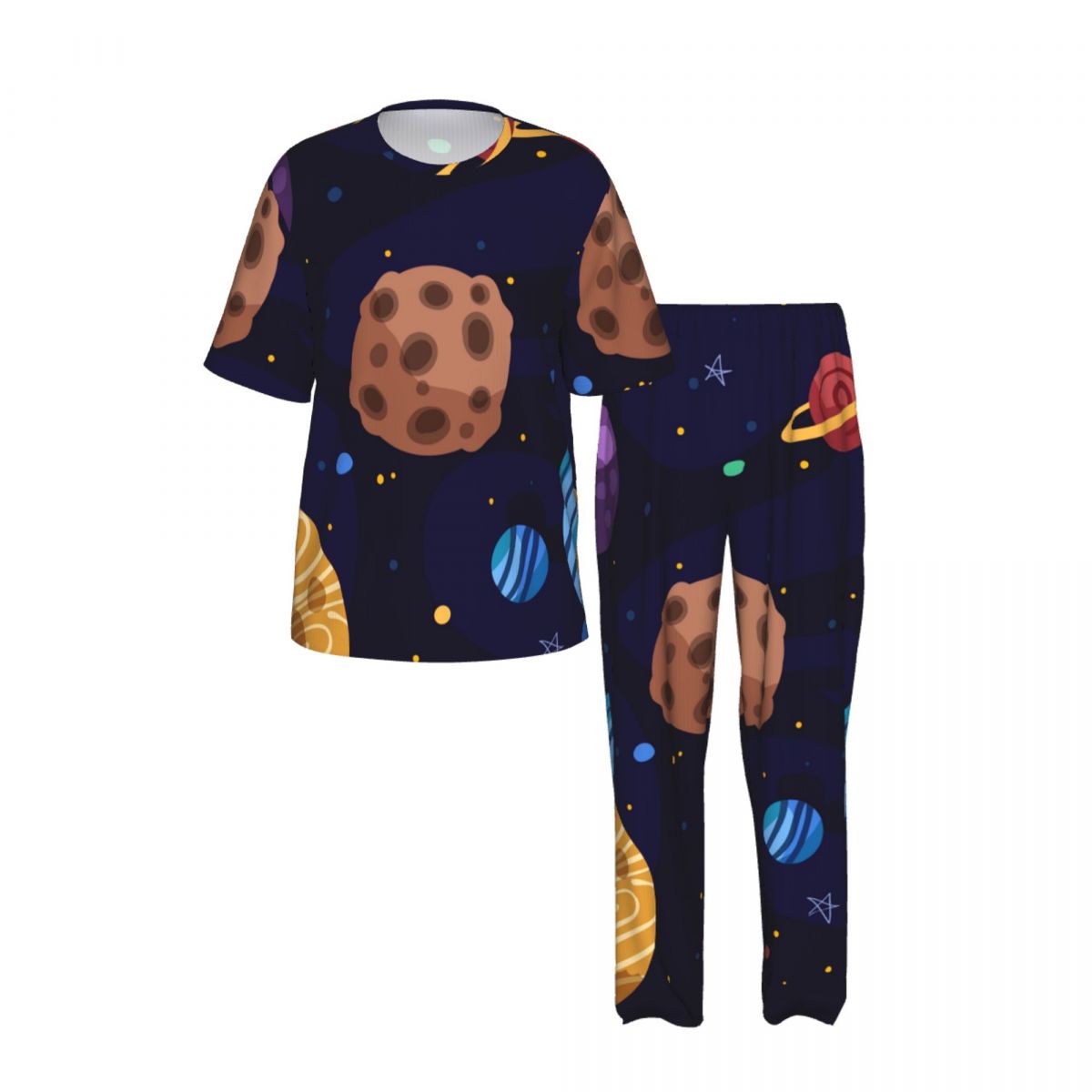 Men Pajamas Suit Short Sleeved - đánh giá và giá Summer Clothing Cartoon