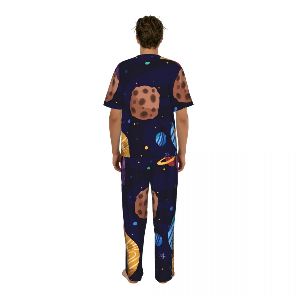 Men Pajamas Suit Short Sleeved - đánh giá và giá Summer Clothing Cartoon