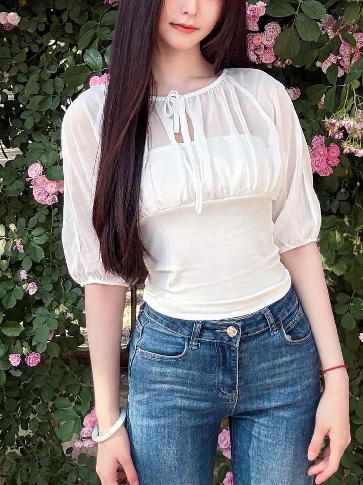 Mulberry Silk-Paneled Top with - đánh giá và giá Summer Clothing Us
