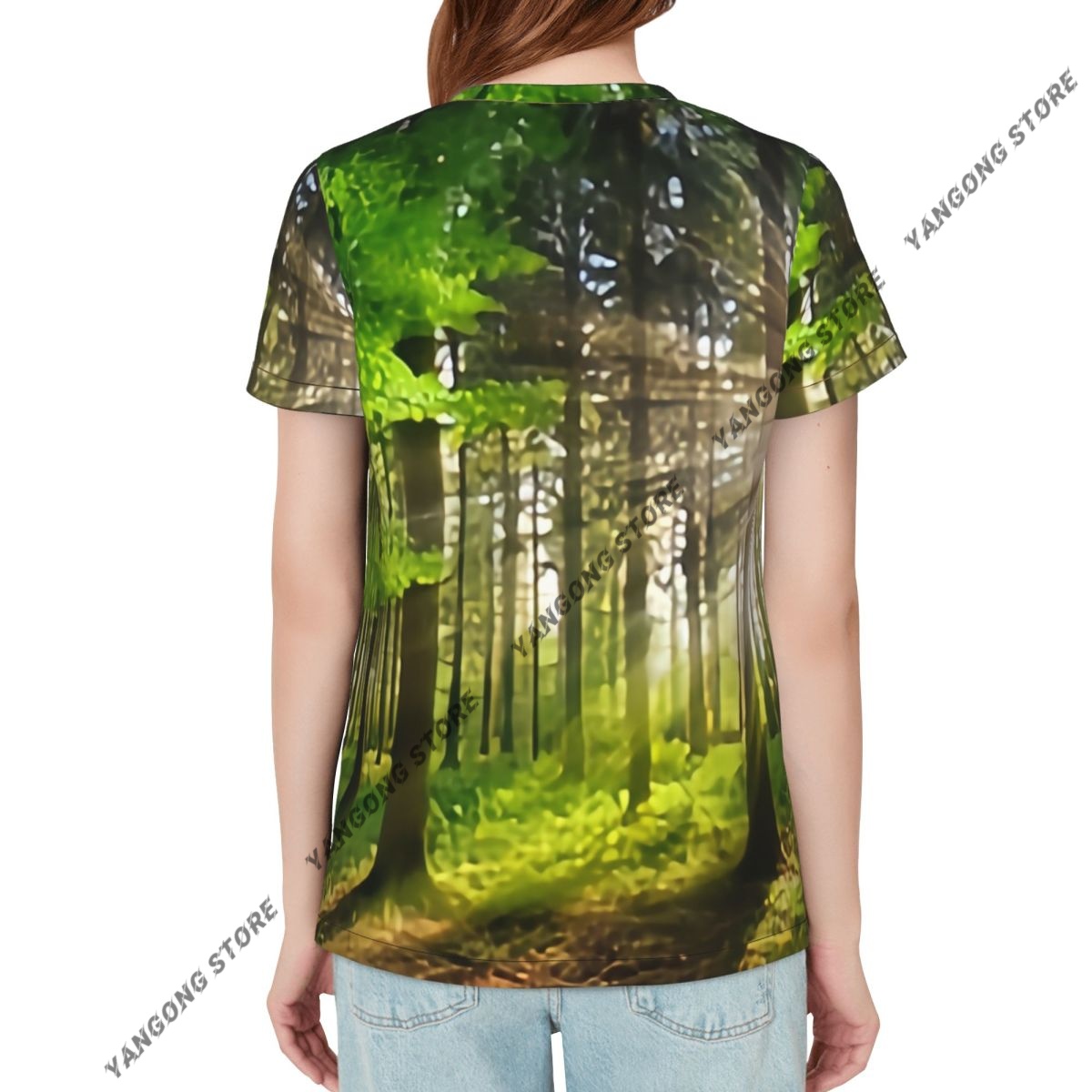 Womens Short Sleeve Panoramic  - đánh giá và giá Summer Rays Clothing