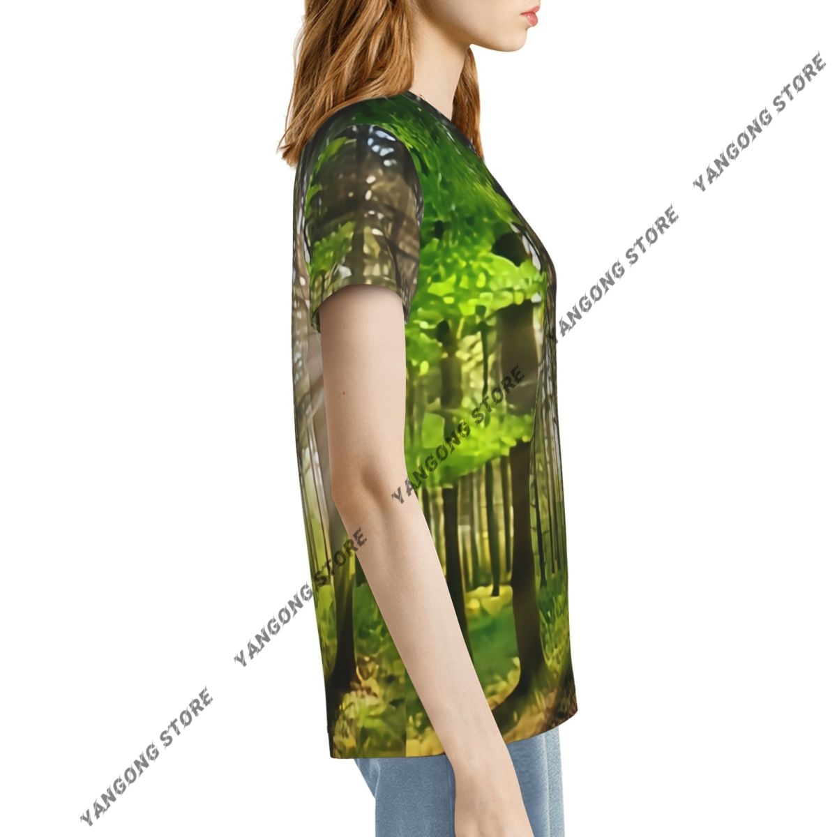 Womens Short Sleeve Panoramic  - đánh giá và giá Summer Rays Clothing