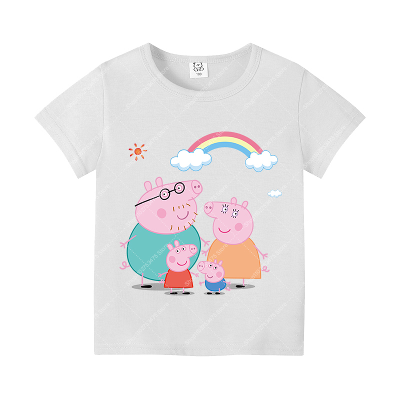 Kids Girl Cute Cotton T-shirt  - đánh giá và giá Summer Clothing Model