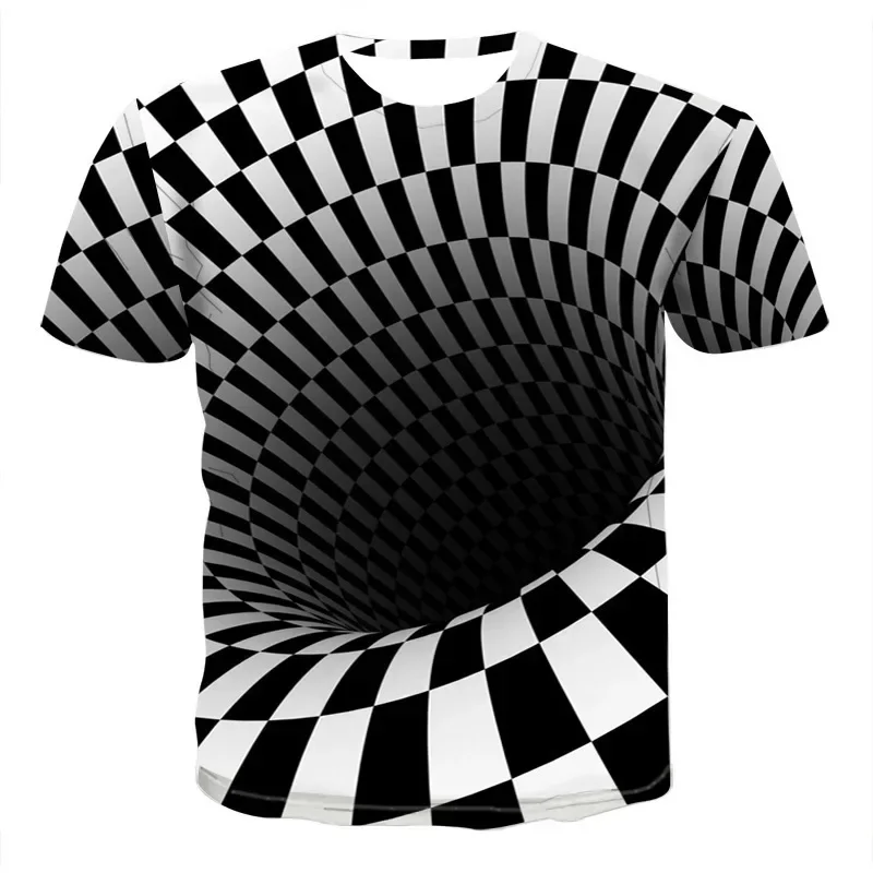 Men's 3D printed T-shirt, over - đánh giá và giá Summer Clothing Affordable