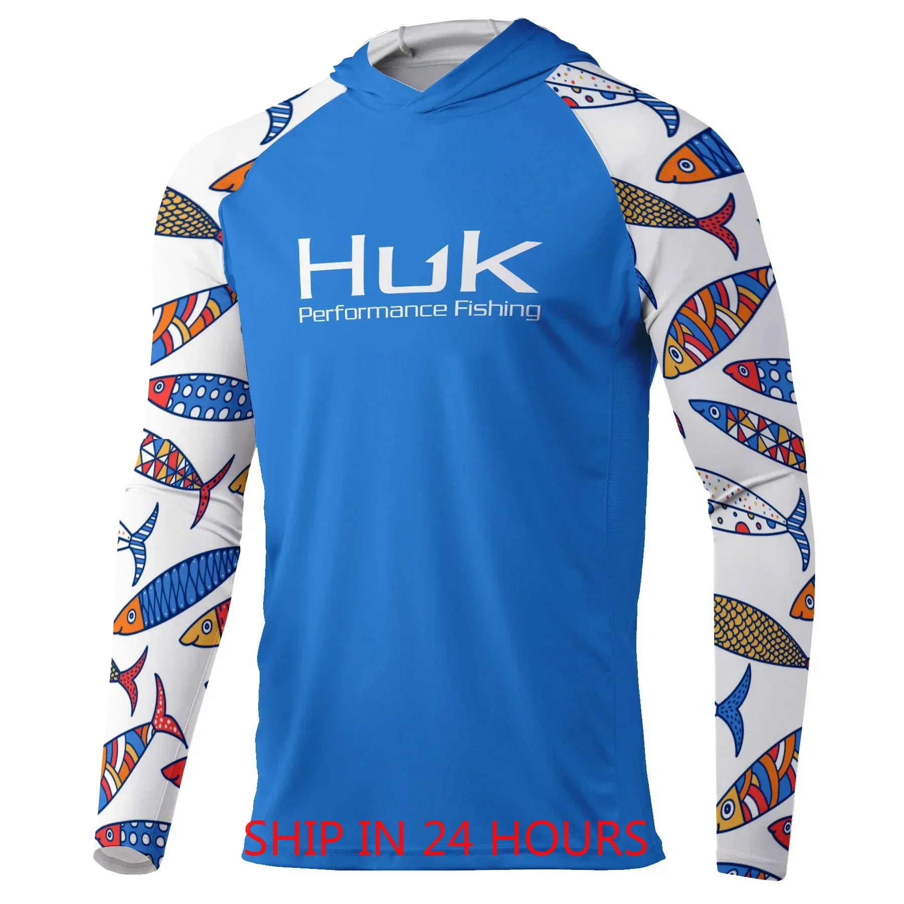 HUK Fishing Hoodie Shirts Men  - đánh giá và giá Summer De Clothing
