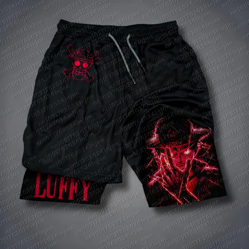 2026 One Piece Luffy Print Sho - đánh giá và giá Summer Clothing Layering