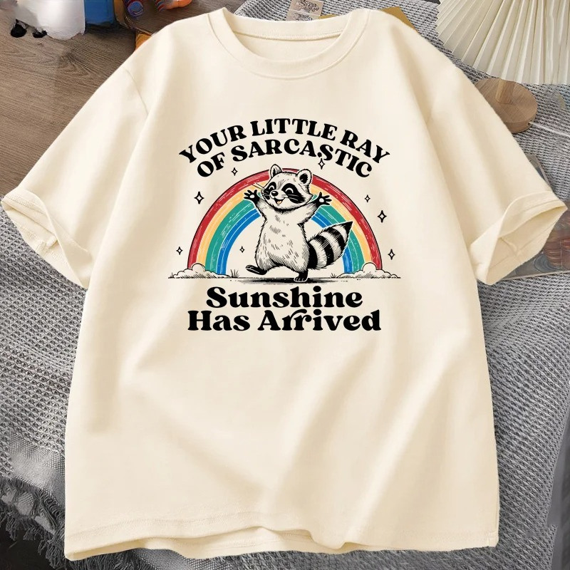 Funny Sarcastic Raccoon Printe - đánh giá và giá Summer Rays Clothing
