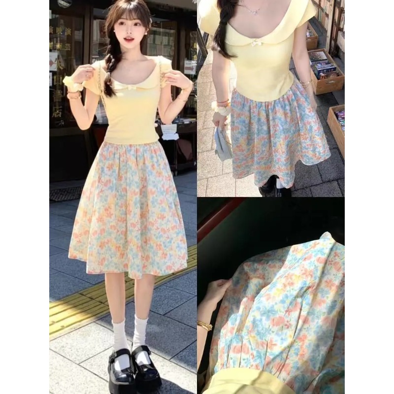 Japan Korean Women Sweet Slim  - đánh giá và giá Summer Clothing For Japan