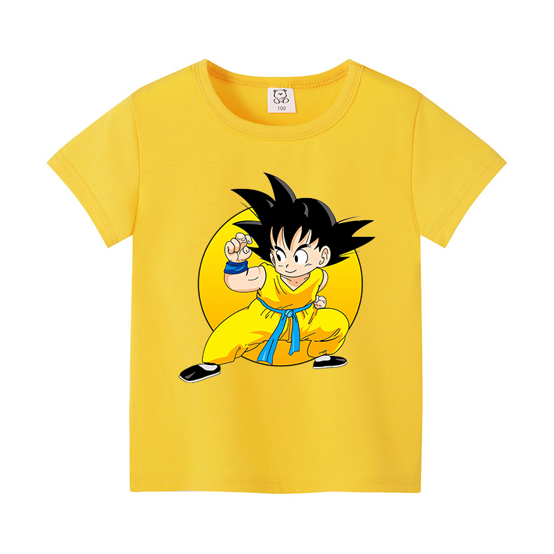 Dragon Ball Goku T-shirt Child - đánh giá và giá Summer Clothing Cartoon