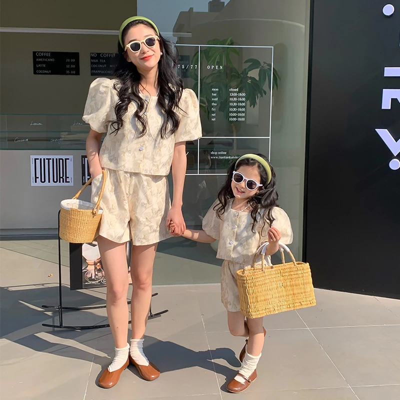 Mom and Daughter Equal Sets Cl - đánh giá và giá Summer Clothing Baby Girl