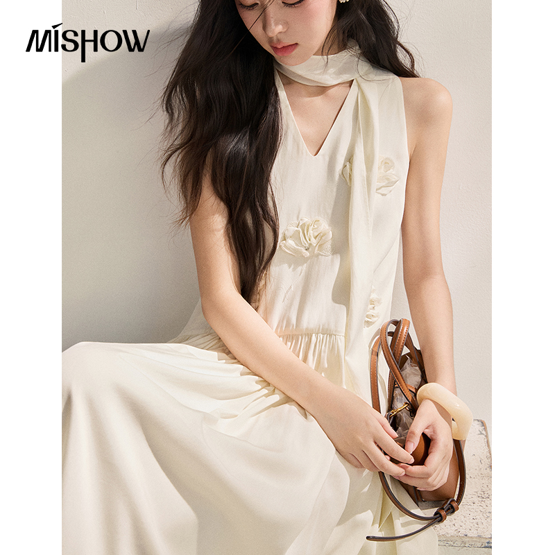 MISHOW Women's Lyocell 3D Flow - đánh giá và giá Sundress Midi Floral