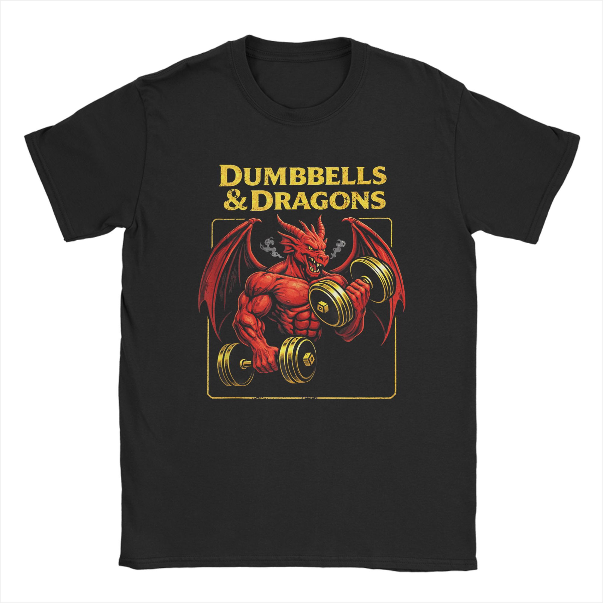 Dumbbells and Dragons Gym T-Sh - đánh giá và giá Summer Clothing Ideas