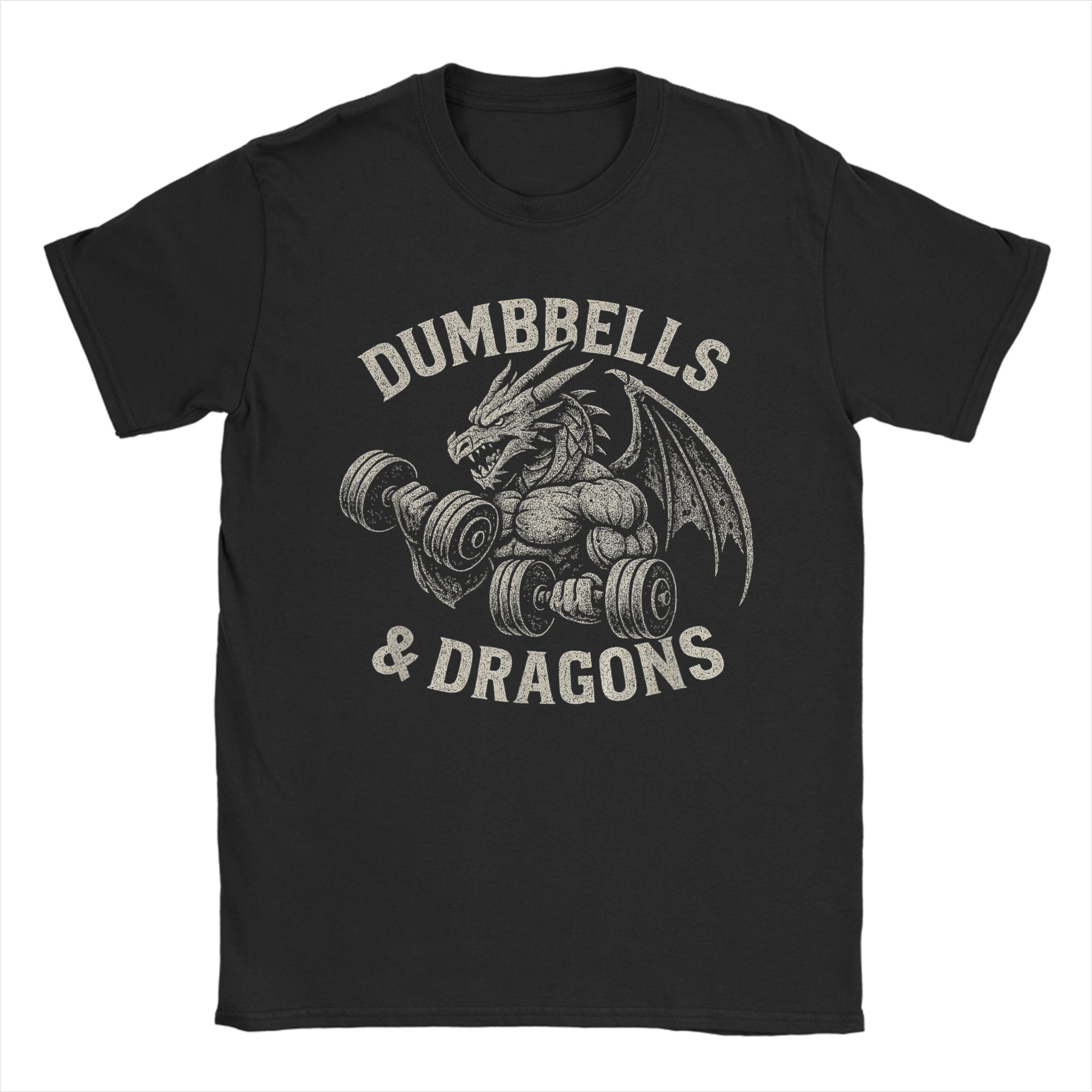 Dumbbells and Dragons Gym T-Sh - đánh giá và giá Summer Clothing Ideas