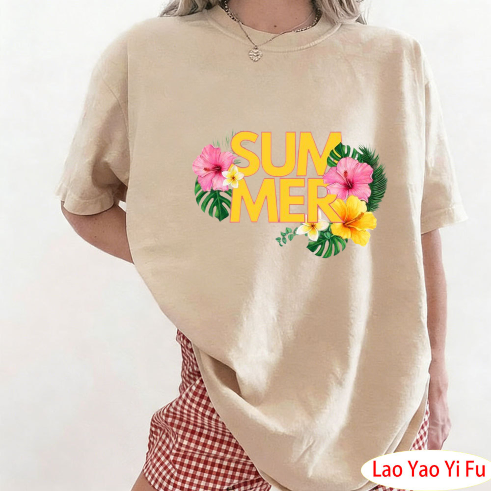Summer Tropical Floral T-Shirt - đánh giá và giá Summer Clothing Resort