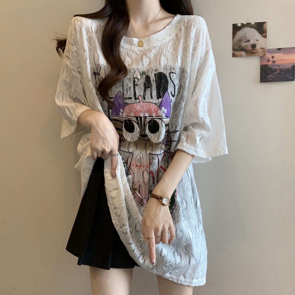 Large size women's clothing sp - đánh giá và giá Summer Clothing Cartoon