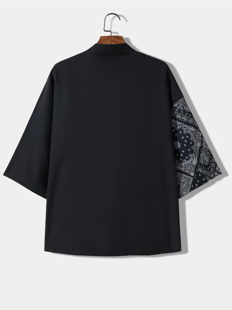 Men's Casual Kimono Style Japa - đánh giá và giá Summer Clothing Resort