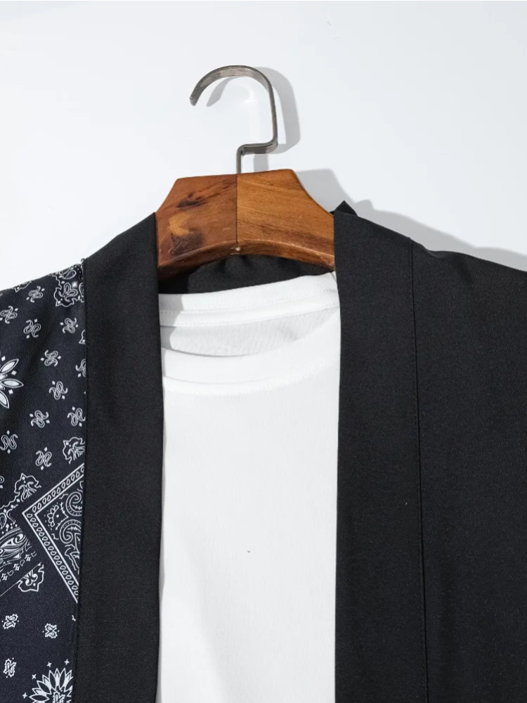Men's Casual Kimono Style Japa - đánh giá và giá Summer Clothing Resort