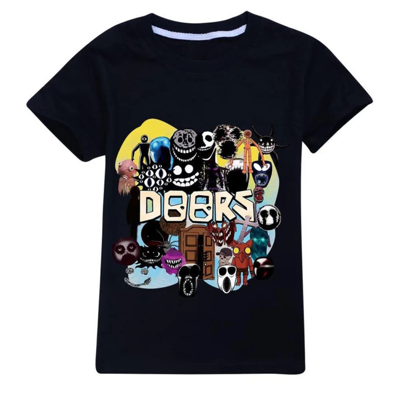 AIAI 2025Game Doors Kids T-shi - đánh giá và giá Summer Clothing Cartoon