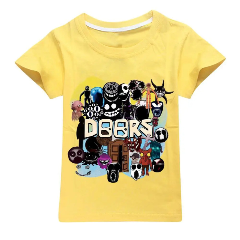 AIAI 2025Game Doors Kids T-shi - đánh giá và giá Summer Clothing Cartoon