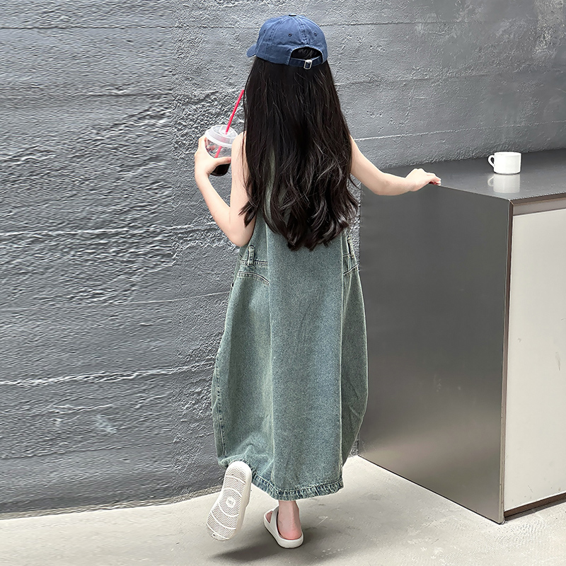 Vintage Blue Children Girls Hi - đánh giá và giá Summer Clothing Girl